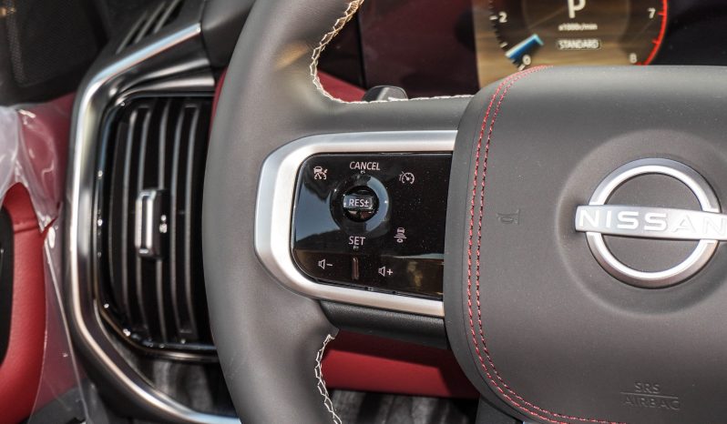 
								NISSAN PATROL LE PLATINUM 3.5 – 2025 MODEL – BLACK INSIDE RED full									