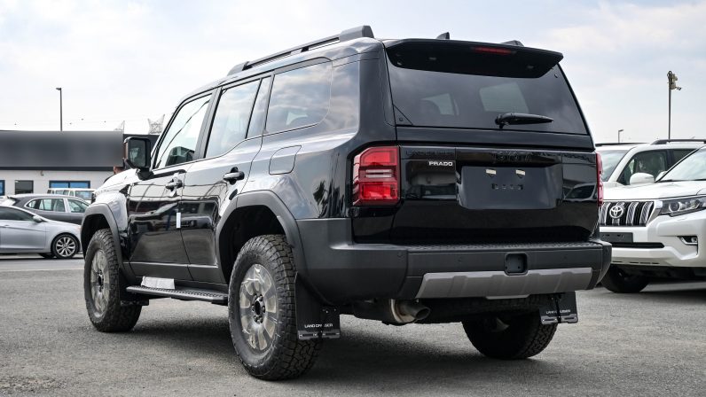 TOYOTA PRADO PETROL 2.4T ADVENTURE – NO SUNROOF  – BLACK