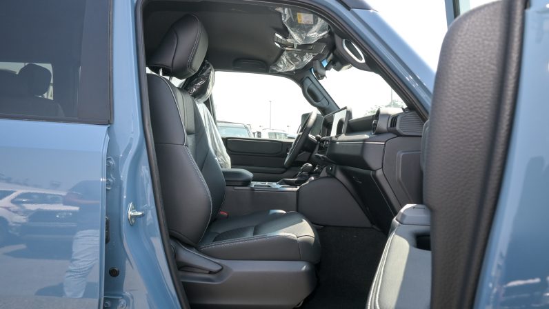 TOYOTA PRADO PETROL 2.4T FIRST EDITION – NO SUNROOF – SMOKE BLUE INSIDE BLACK