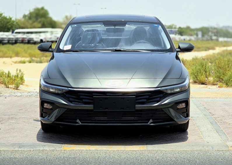 HYUNDAI ELANTRA 1.6L – CVT – GLX – ELITE – GRAY INSIDE BLACK