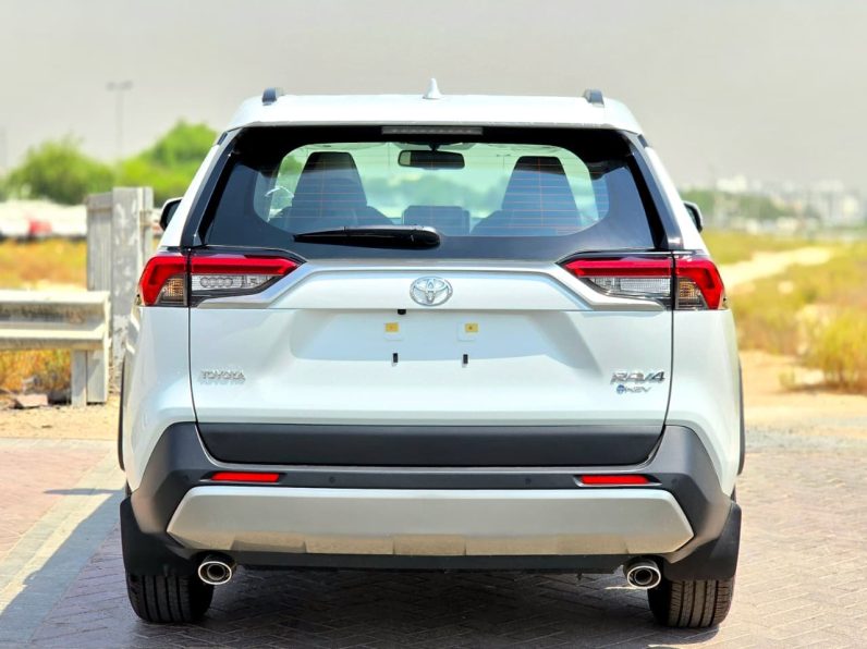 TOYOTA RAV4 2.5 HEV – LIMITED OPTION – WITHOUT RADAR – 2025 MODEL – WHITE INSIDE BLACK – YEMEN SPECS