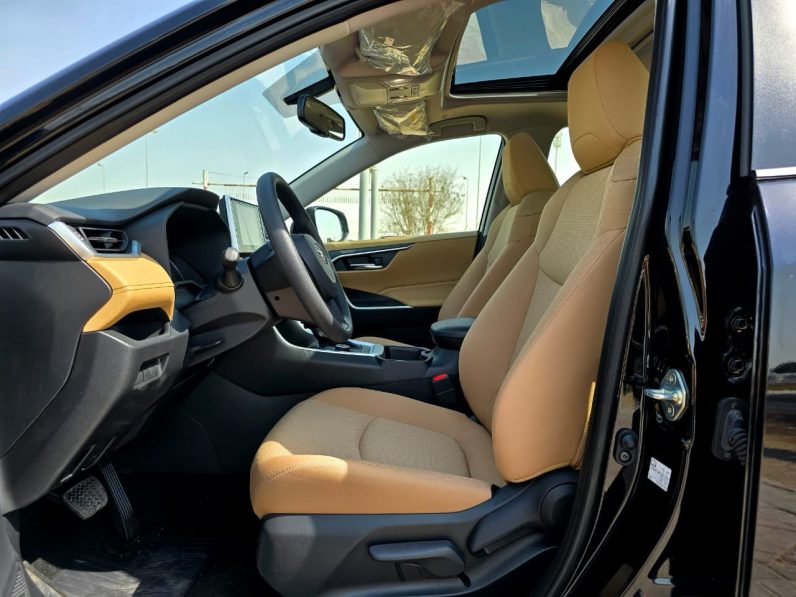 TOYOTA RAV4 2.5 HYBRID – XLE – G – MID OPTIONS – 2025 MODEL – BLACK INSIDE BEIGE – GCC SPECS