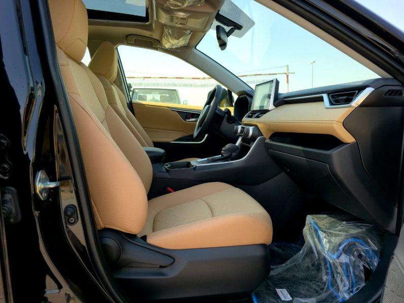 TOYOTA RAV4 2.5 HYBRID – XLE – G – MID OPTIONS – 2025 MODEL – BLACK INSIDE BEIGE – GCC SPECS
