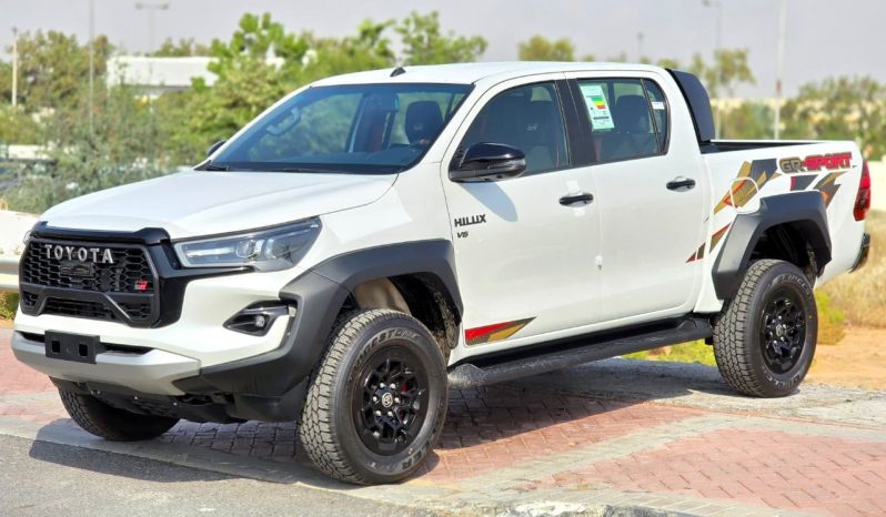 
								TOYOTA HILUX GR -S PETROL 4.0 – DIGITAL MIRROR – FULL OPTIONS – 2025 MODEL – WHITE INSIDE BLACK – GCC SPECS full									