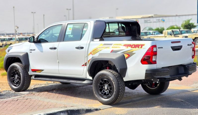 
								TOYOTA HILUX GR -S PETROL 4.0 – DIGITAL MIRROR – FULL OPTIONS – 2025 MODEL – WHITE INSIDE BLACK – GCC SPECS full									