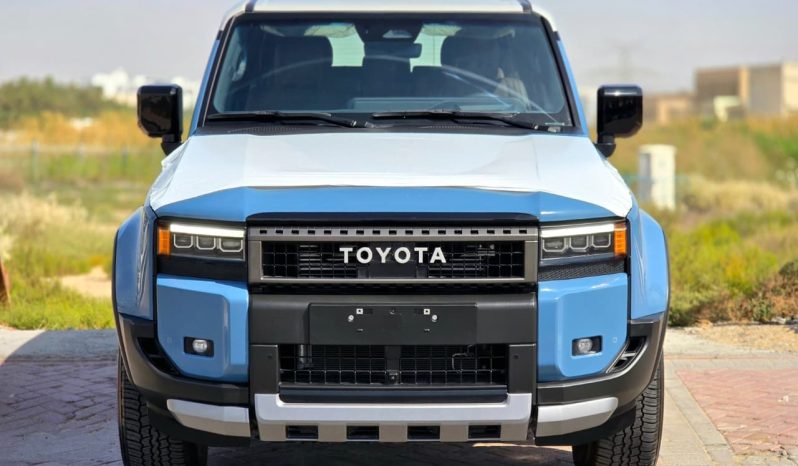 
								TOYOTA PRADO 2.4T PETROL – ADVENTURE HIGH PACKAGE – MEMORY SEATS – RADAR – HUD – 2025 MODEL – BLUE INSIDE BROWN full									