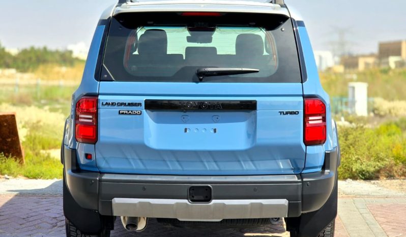 
								TOYOTA PRADO 2.4T PETROL – ADVENTURE HIGH PACKAGE – MEMORY SEATS – RADAR – HUD – 2025 MODEL – BLUE INSIDE BROWN full									