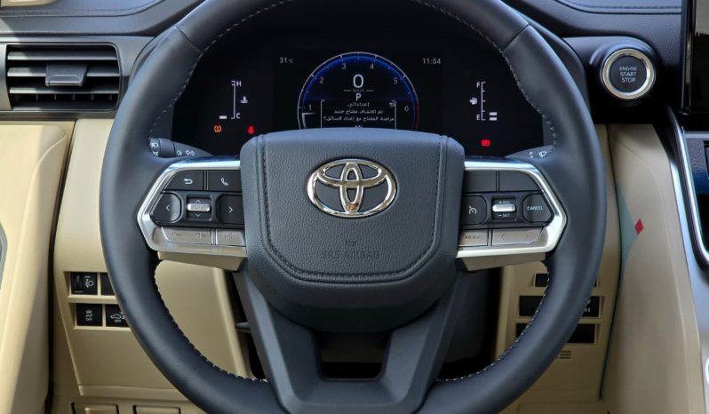 
								TOYOTA LC300 4.0L PETROL – GXR MID – SUNROOF – 18” A/W – 2025 MODEL – WHITE INSIDE BEIGE full									