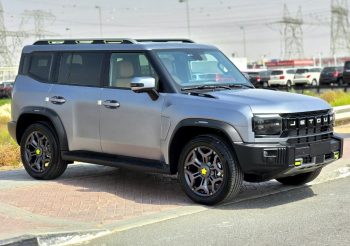 JETOUR T2 PETROL – 2.0L TURBO – 7 GEARS – TRAVEL+  2025 – SILVER INSIDE BEIGE – CHINA