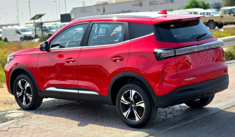
								TIGGO 4 PRO – 1.5L – LUXURY SPECS – GCC – 2026 MODEL – RED INSIDE BLACK/RED – GCC SPECS full									