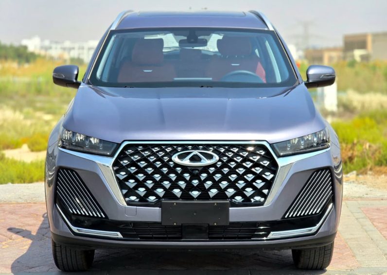 TIGGO 7 CHAMPION – 1.5T – PENORAMA – 360 CAMERA – LEATHER – DRIVER POWER SEAT – ALLOY WHEEL – GCC – 2026 MODEL – GRAY INSIDE RED – GCC SPECS
