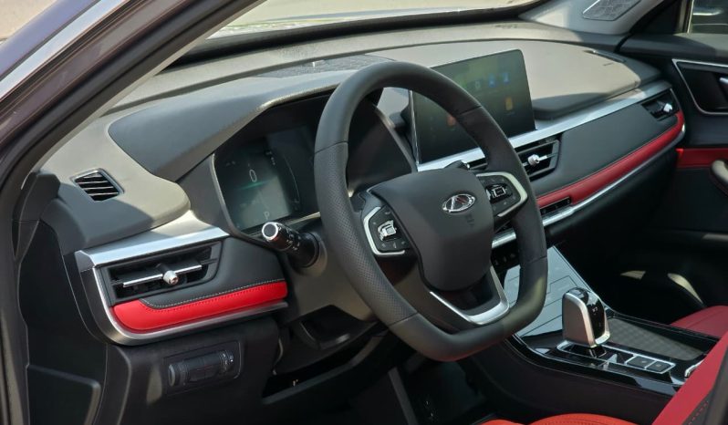 
								TIGGO 7 CHAMPION – 1.5T – PENORAMA – 360 CAMERA – LEATHER – DRIVER POWER SEAT – ALLOY WHEEL – GCC – 2026 MODEL – GRAY INSIDE RED – GCC SPECS full									
