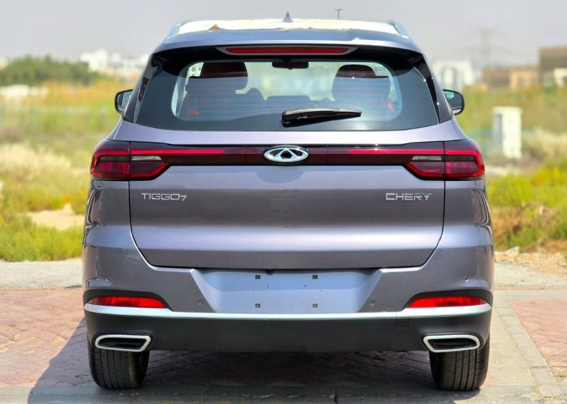 TIGGO 7 CHAMPION – 1.5T – PENORAMA – 360 CAMERA – LEATHER – DRIVER POWER SEAT – ALLOY WHEEL – GCC – 2026 MODEL – GRAY INSIDE RED – GCC SPECS