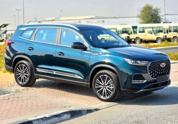 CHERY TIGGO 8 PRO MAX – 1.6L – LUXURY – MEMORY SEAT – PANORAMA – FULLY LOADED – 2025 MODEL – GREEN INSIDE DARK BROWN – GCC SPECS